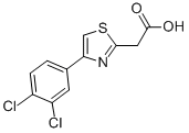 2-(4-(3,4-二氯苯基)噻唑-2-基)乙酸